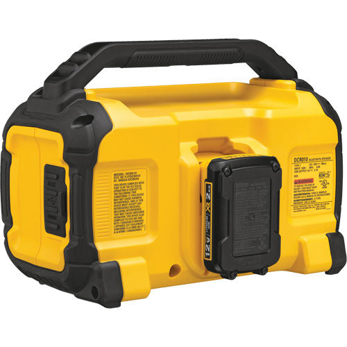 Haut-parleur Max Bluetooth pour chantier (outil seulement), Lithium-ion, 12 V/20 V Waymarc Industries Inc