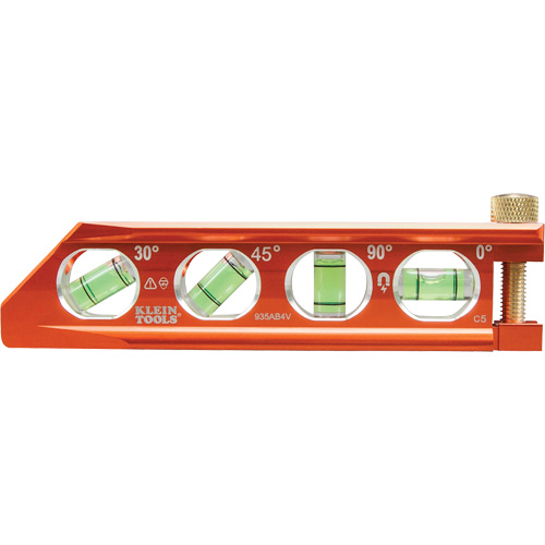 ACCU-BEND Level, 6.25" L, Aluminum, 1, Non-Magnetic Waymarc Industries Inc