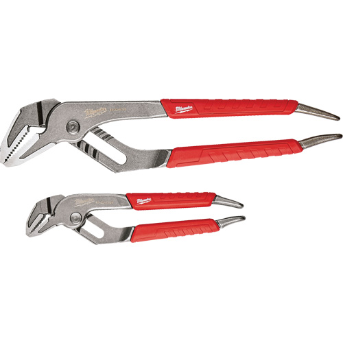 Jeu de pinces &agrave; m&acirc;choires droites 6" et 10" &agrave; prise Comfort Grip, 2 Morceaux Waymarc Industries Inc