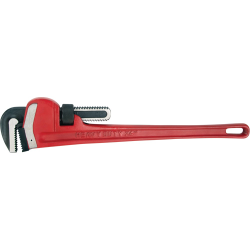 Cl&eacute;s &agrave; tuyaux, Cap des m&acirc;choires 3", Longueur 24", Fini Rev&ecirc;tement en poudre, Prise Ergonomique Waymarc Industries Inc