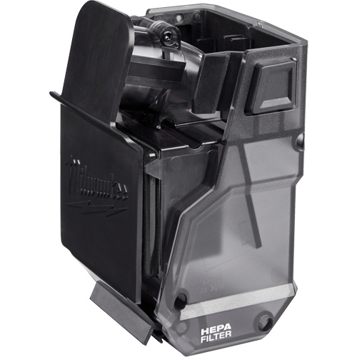 Boîte &agrave; poussi&egrave;re, filtre et couvercle Hammervac M18 Fuel Waymarc Industries Inc