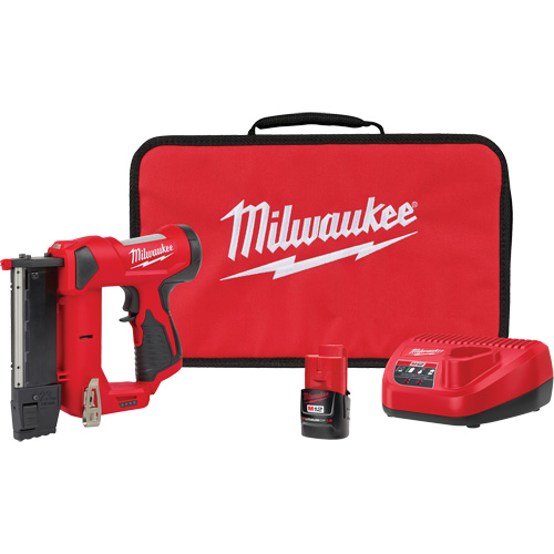Trousse de cloueuse pour clous de calibre 23 M12, 12 V, Lithium-ion Waymarc Industries Inc