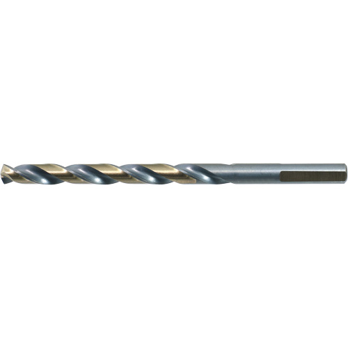 Foret &agrave; queue r&eacute;duite et &agrave; 3 m&eacute;plats courte &agrave; tige DRILLCO, Acier rapide, 1/16", 1-7/8" lo, 7/8" Cannelure, 140° Angle Waymarc Industries Inc