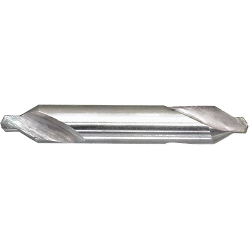 DRILLCO Combined Centre Drill & Countersink, #1, 3/64" Small Diameter, 1/8" Large Diameter, High Speed Steel Waymarc Industries Inc