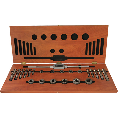 DRILLCO Tap & Die Set, 25 Pieces Waymarc Industries Inc