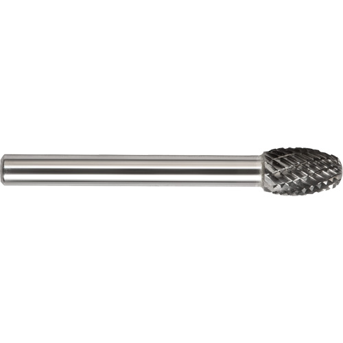 DRILLCO Single Cut Oval Shaped Burr, SE-41L2 Waymarc Industries Inc