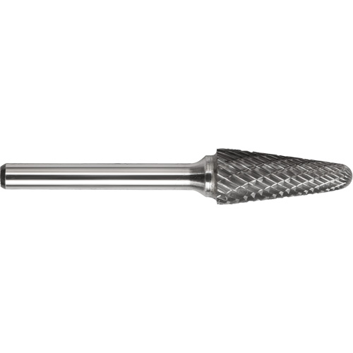 DRILLCO Single Cut Ballnose Cone Burr, SL-42L2 Waymarc Industries Inc