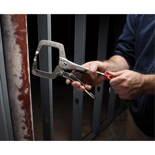 Pince-&eacute;tau &agrave; m&acirc;choires standards Torque Lock, Longueur 11", Pinces serre-joints Waymarc Industries Inc