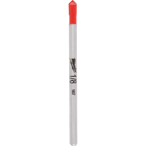 Foret pour verre et carreaux, 1/8", Carbure Waymarc Industries Inc
