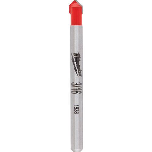 Foret pour verre et carreaux, 3/16", Carbure Waymarc Industries Inc