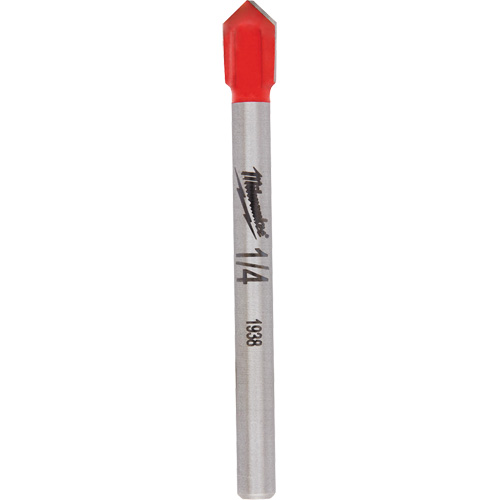Glass & Tile Bit, 1/4", Carbide Waymarc Industries Inc