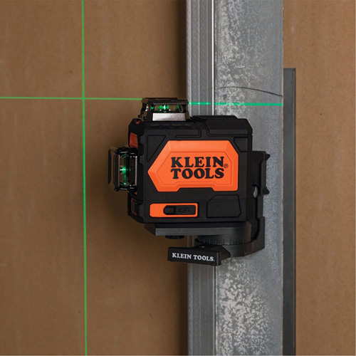 Niveau laser planaire vert auto-nivelant rechargeable Waymarc Industries Inc