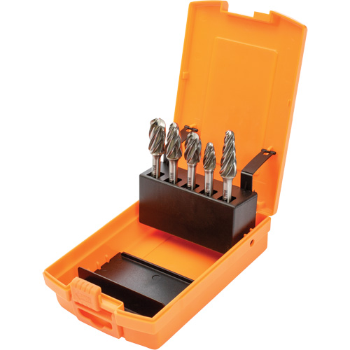 Alu-Cut Carbide Burr Kit, 5 Pieces Waymarc Industries Inc