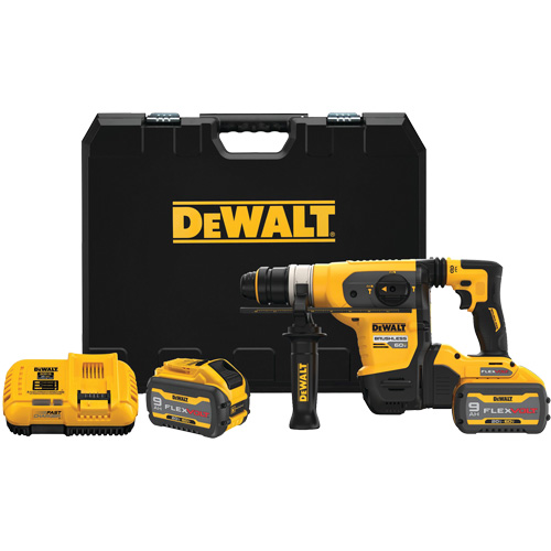 MAX* SDS Plus Rotary Hammer Kit, 60 V, 1-1/4", 725/0-725 RPM Waymarc Industries Inc