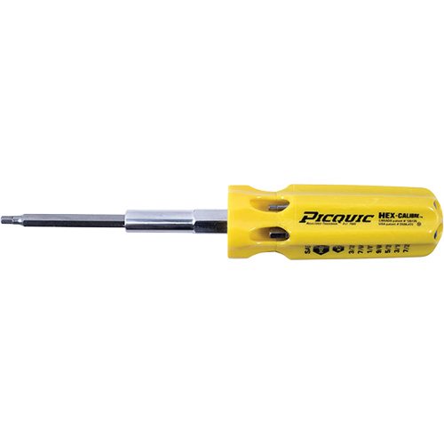 Tournevis multi-embouts SAE Hex-Calibre, Prise Plastique Waymarc Industries Inc