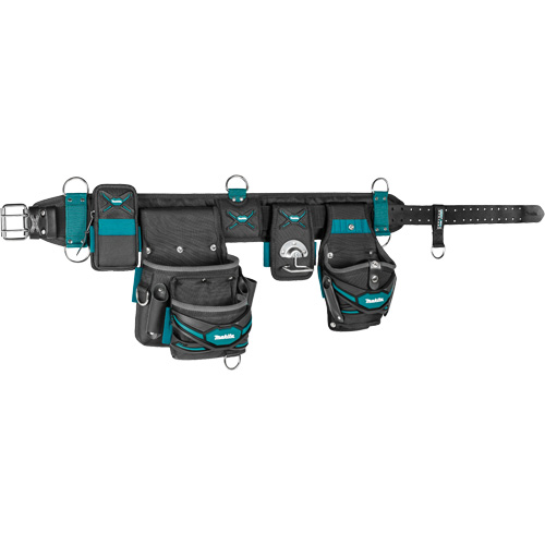 TH3 Ultimate Heavyweight Tool Belt Set, Polyester, Blue/Grey Waymarc Industries Inc