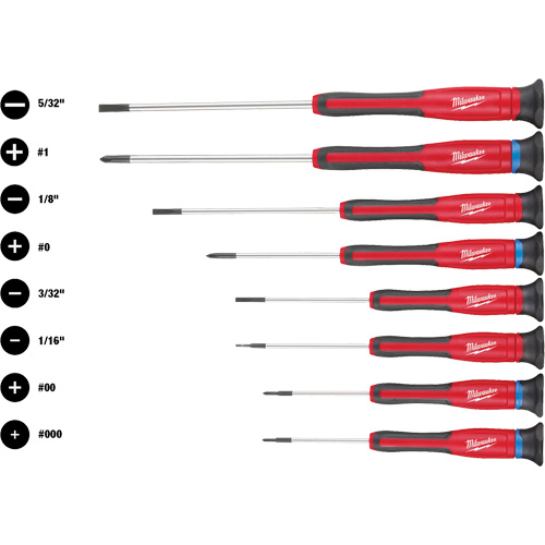 Precision Screwdriver Set, 8 Pcs. Waymarc Industries Inc