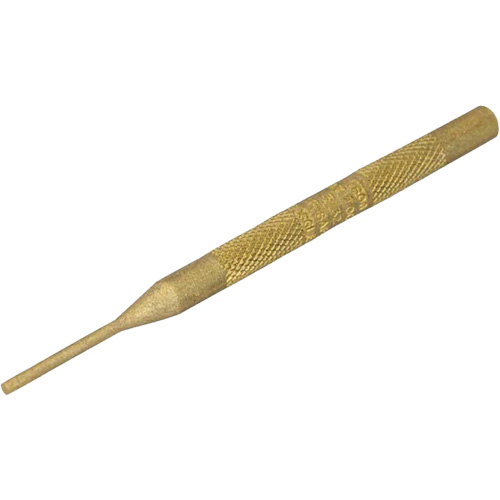 Brass Pin Punch, 3/32" Dia. x 4" L Waymarc Industries Inc
