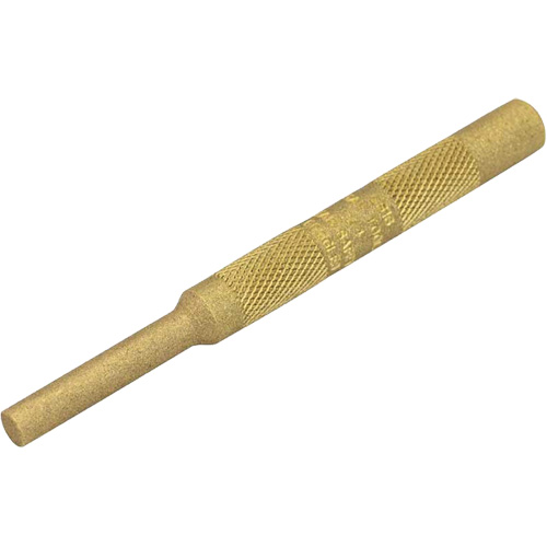 Brass Pin Punch, 1/4" Dia. x 4" L Waymarc Industries Inc