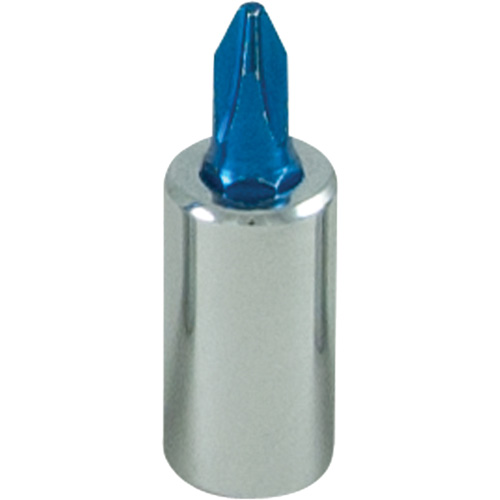 Douille tournevis &agrave; embout bleu, Phillips, #2, Prise 1/4" Waymarc Industries Inc