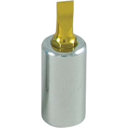 Douille tournevis &agrave; embout dor&eacute;, Fente, 15/64", Prise 1/4" Waymarc Industries Inc