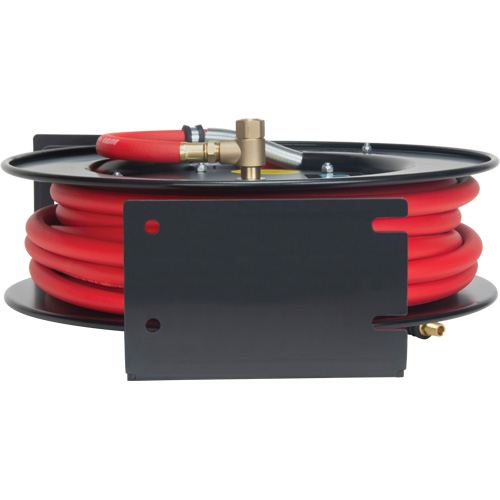 Hose Reel, Air/Water, 1/2" x 50', Single Hose, 300 psi Waymarc Industries Inc