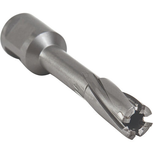 Outil de coupe annulaire avec mandrin soud&eacute;, Diam&egrave;tre de 12 mm, Carbure, Profondeur de la coupe de 55 mm, Tige 3/4" Waymarc Industries Inc