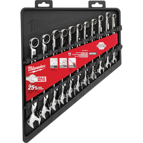 Wrench Set, Combination, 11 Pieces, Metric Waymarc Industries Inc