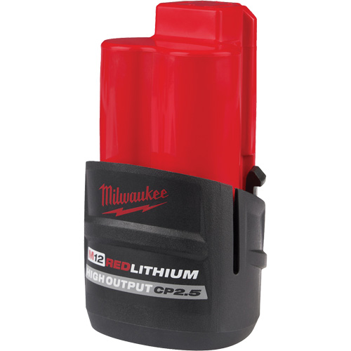 M12 Redlithium High Output CP2.5 Battery Pack, Lithium-Ion, 12 V, 2.5 Ah Waymarc Industries Inc