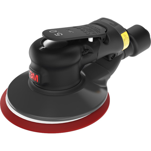 Xtract Pneumatic Random Orbital Sander 88957, 6" Dia., 12000 RPM Waymarc Industries Inc