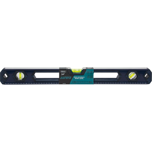 High-Accuracy Level, Box, 2' L, Aluminum, 3, Non-Magnetic Waymarc Industries Inc