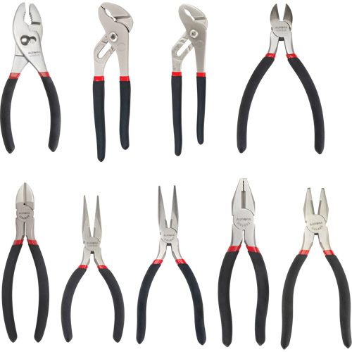 All-Purpose Plier Set, 9 Pieces Waymarc Industries Inc