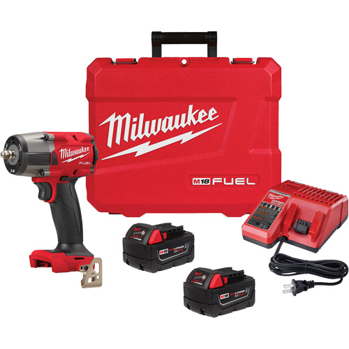 Ensemble cl&eacute; &agrave; chocs de couple moyen M18 Fuel avec bague de friction, 18 V, Mandrin 3/8" Waymarc Industries Inc