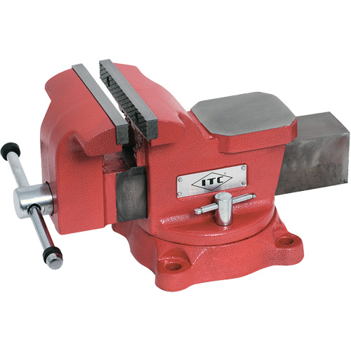 Mechanic's Vise, 6" Jaw Width, 3" Throat Depth Waymarc Industries Inc