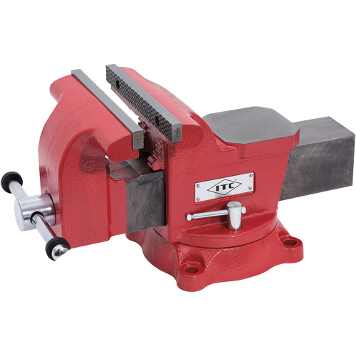 Mechanic's Vise, 8" Jaw Width, 3-1/2" Throat Depth Waymarc Industries Inc