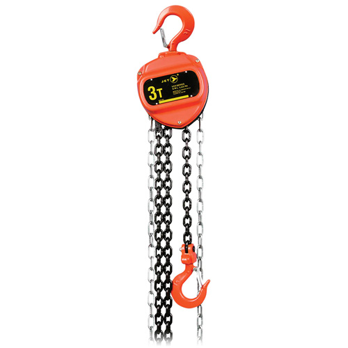 VCH Series Chain Hoist, 20' Lift, 6600 lbs. (3 tons) Capacity, Heat-Treated Alloy Steel Chain Waymarc Industries Inc