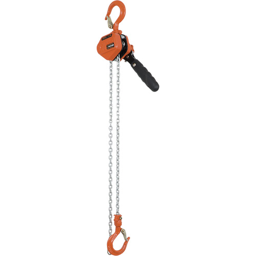 VLP-25-5 VLP Series Lever Puller, 5' Lift, 500 lbs. (0.25 tons) Capacity, Galvanized Steel Chain Waymarc Industries Inc