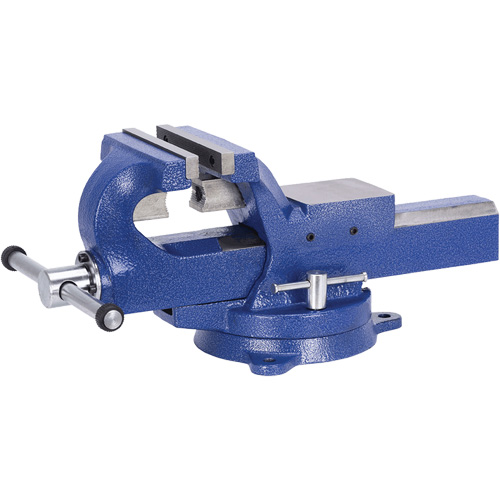 JADV-6 Super Heavy-Duty Bench Vise, 6" Jaw Width, 3-6/10" Throat Depth Waymarc Industries Inc