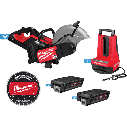 MX Fuel Cut-Off Saw with RapidStop Brake Kit, 14" Waymarc Industries Inc