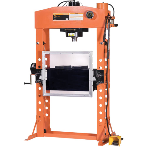 Presses pour atelier &agrave; usage lourd, Capacit&eacute; 75 tonnes Waymarc Industries Inc