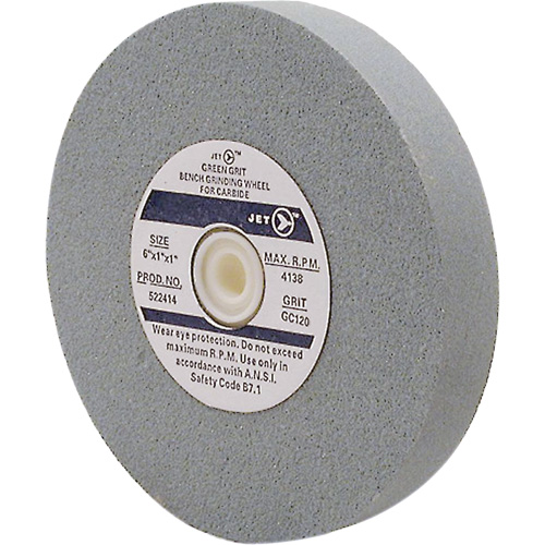 GC675M Meules pour rectifieuses d'&eacute;tabli, 6" x 3/4", Arbre 1", Carbure de silicium Waymarc Industries Inc