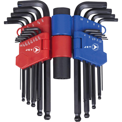 JHHK-22 Hextractor Hex Key Wrench Sets, 22 Pcs., Metric & Imperial Waymarc Industries Inc