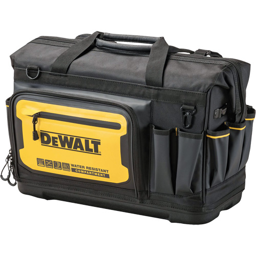 Sac &agrave; outils &agrave; bouche ouverte PRO 20", 33 pochettes, Noir/Jaune Waymarc Industries Inc