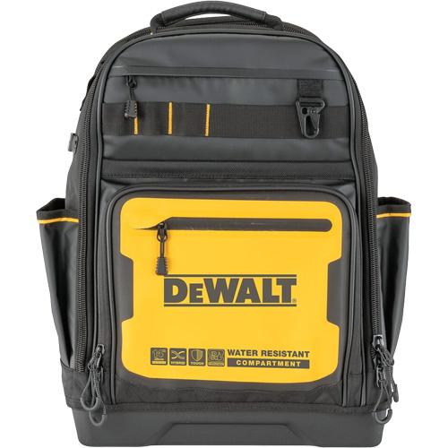 PRO Backpack, 13-3/4" L x 7-3/4" W, Black/Yellow Waymarc Industries Inc