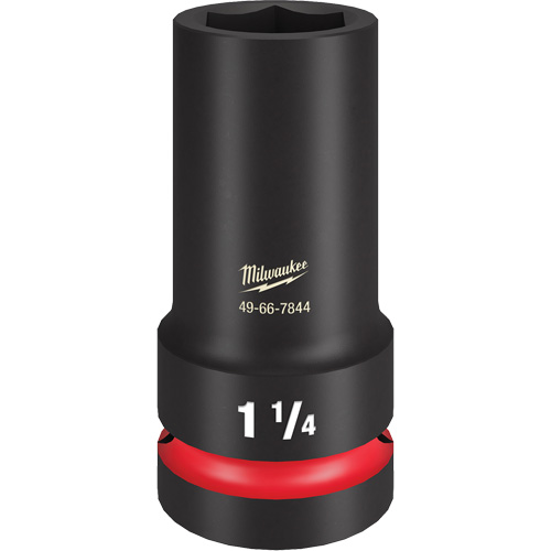 Douille &agrave; paroi extra mince Shockwave Impact Duty, Chocs, 1-1/4", Prise 1", 6 pans, Profond Waymarc Industries Inc