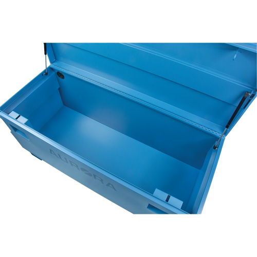 Coffre &agrave; outils de chantier, 60" x 24" x 27-1/2", Acier, Bleu Waymarc Industries Inc