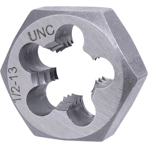 SAE Hex Die, 1" Dia., Alloy Steel Waymarc Industries Inc