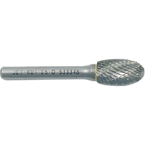 E3-DC Fraise ovale au carbure JET-KUT GP, 3/8" dia. Waymarc Industries Inc