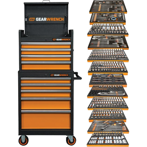Mechanic's Tool Set & Storage, 791 Pieces Waymarc Industries Inc