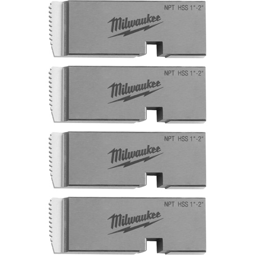 Fili&egrave;res de filetage pour tuyaux universel NPT, Pour tuyau de 1"-2", Haute vitesse pour acier inoxydable Waymarc Industries Inc
